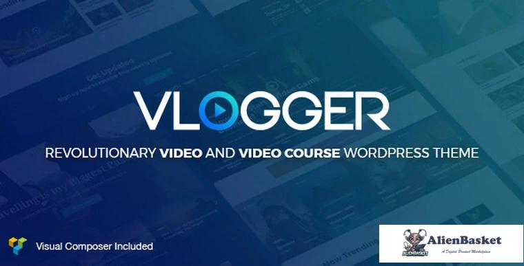 69741  Vlogger v1.5.2 - Professional Video & Tutorials WordPress Theme