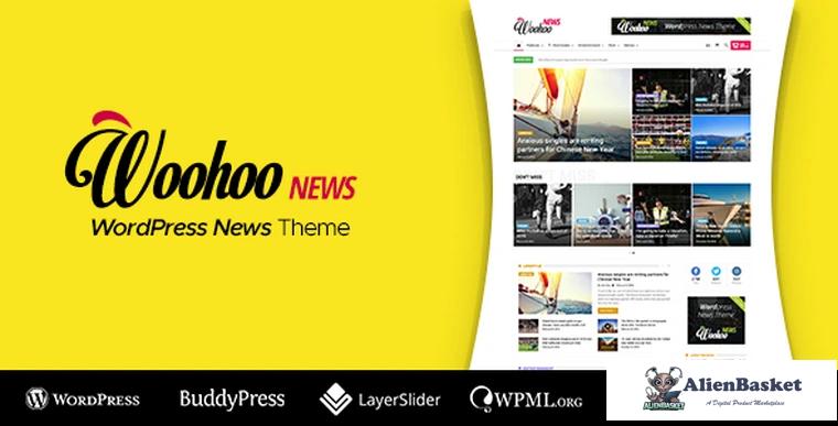 79662  Woohoo v2.4.0 - Wordpress news and magazine multi-concept website theme