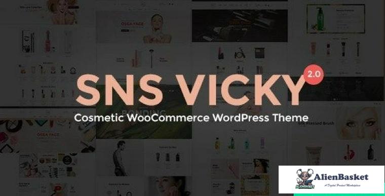 90048  SNS Vicky v3.4 - Cosmetic WooCommerce WordPress Theme