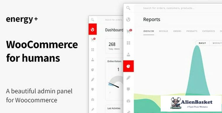 83374  Energy+ v1.1.6 - A beautiful admin panel for WooCommerce