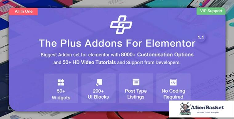 72855  The Plus v1.2.0 - Addon for Elementor