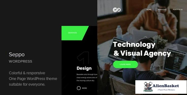 78578  Seppo v1.3 - Corporate One Page WordPress Theme