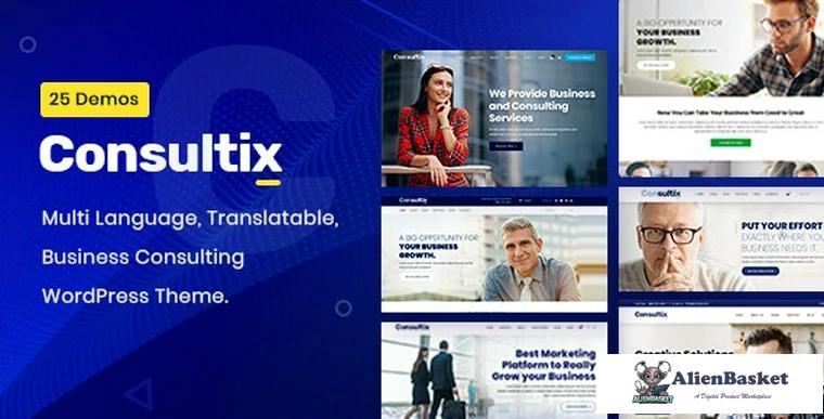 81476  Consultix v2.1.2 - Business Consulting WordPress Theme