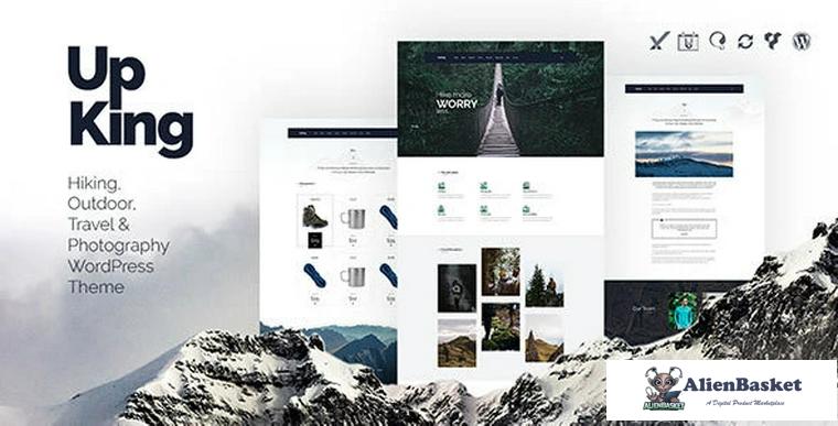 68981  Upking v1.0 - Hiking Club WordPress Theme