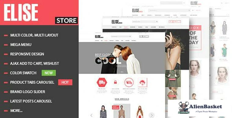 77603  Elise v1.3.3 - Fashion WooCommerce WordPress Theme