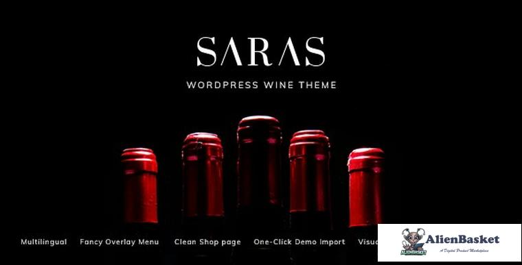 81927  Saras v1.2 - Wine WordPress Theme