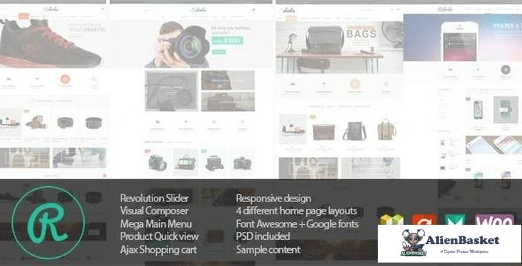 74732  Raboda v1.5.1 - eCommerce Responsive WordPress Theme