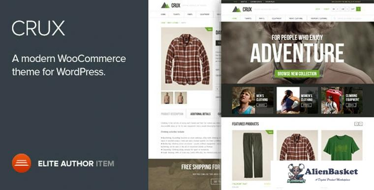 68502  Crux v1.9.1 - Modern and lightweight WooCommerce theme