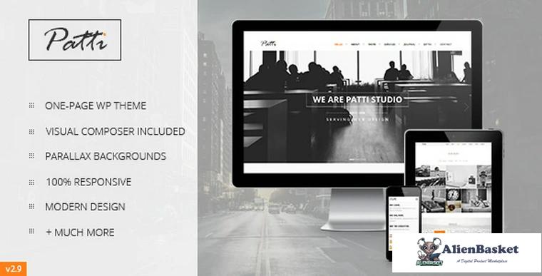 75021  Patti v2.9.9 - Parallax One Page WordPress Theme