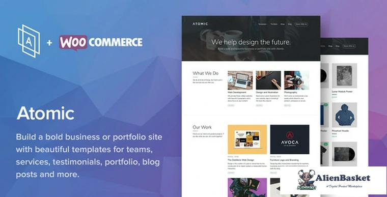 69182  Atomic v2.2.6 - Bold Business and Portfolio Theme