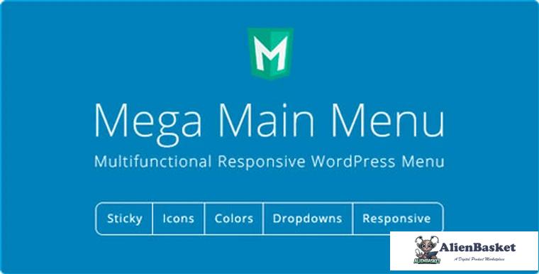 68603  Mega Main Menu v2.1.6 - WordPress Menu Plugin