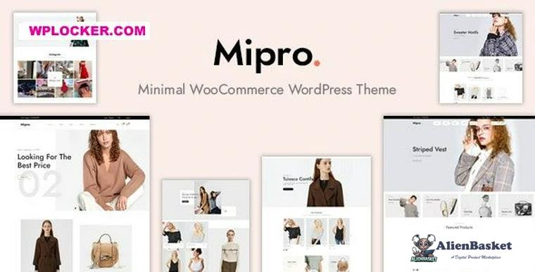 84014  Mipro v1.1.4 - Minimal WooCommerce WordPress Theme