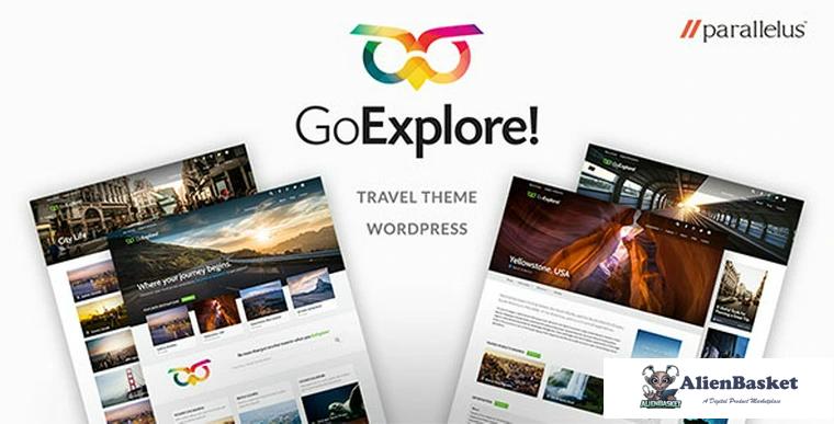 73793  GoExplore v1.3.16 - Travel WordPress Theme