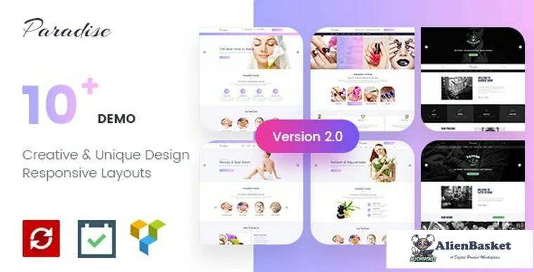 83563  Paradise v2.0.5 - Multipurpose Spa & Beauty WordPress Theme