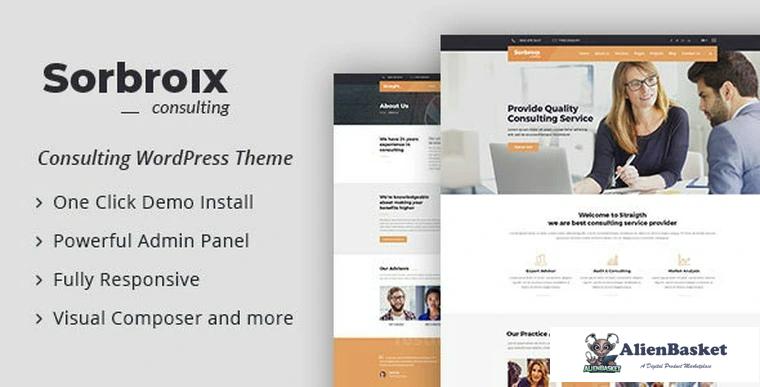 79462  Sorbroix v1.0 - Business Consulting WordPress Theme