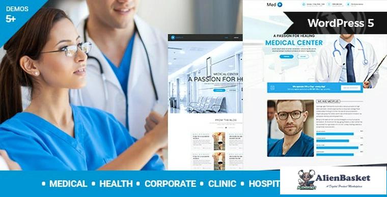 78262  MedPlus v1.2.1 – Medical & Health WordPress Theme