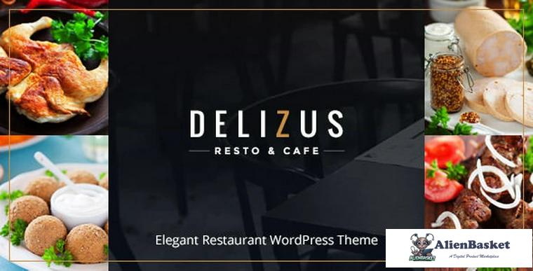 81461  Delizus v1.0.4 - Restaurant Cafe WordPress Theme