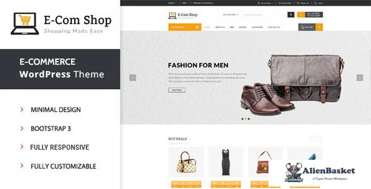 76616  eCom v1.0.8 - Responsive WooCommerce WordPress Theme (19 June 2019)