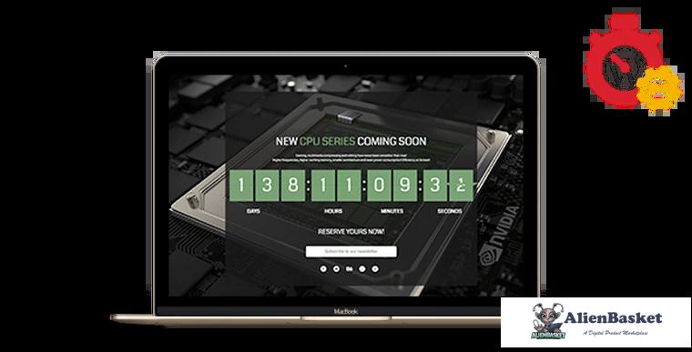 71833  Responsive Coming Soon Landing Page for Wordpress