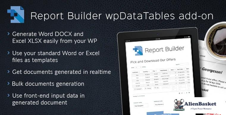 68681  Report Builder v1.1.1 - add-on for wpDataTables