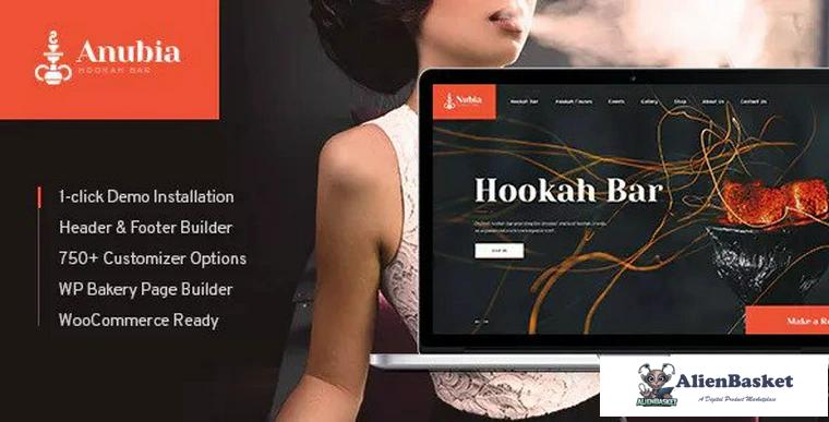 85861  Anubia v1.0.4 - Smoking and Hookah Bar WordPress Theme