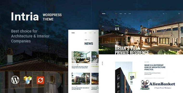 83275  Intria v1.0.9 - Architecture and Interior WordPress Theme