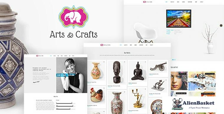 93123  Crafts & Arts v2.4 - Artist Portfolio Theme