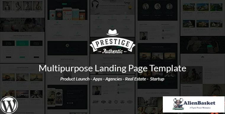 90290  Prestige v1.3.6.1 - Multi Purpose WordPress Landing Pages