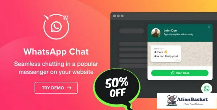 76125  WhatsApp Chat v1.0.0 - WordPress WhatsApp Chat plugin