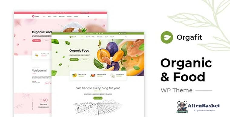 81210  OrgaFit v1.0.3 - Organic and Health WordPress Theme