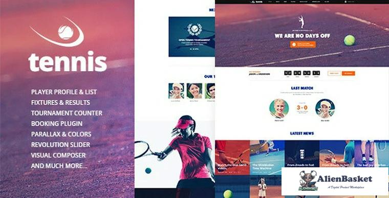 79114  Tennis v1.2.3 - Sport Club & Events WordPress Theme