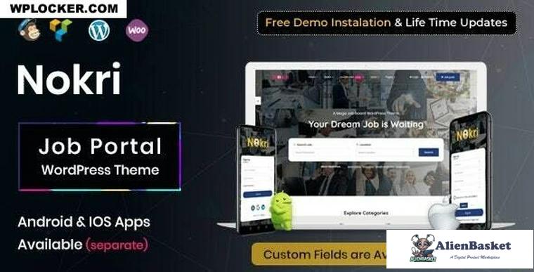 84428  Nokri v1.3.3 - Job Board WordPress Theme