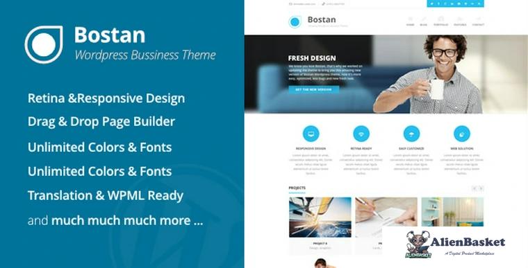 69050  Bostan Business v5.540 - Business Theme