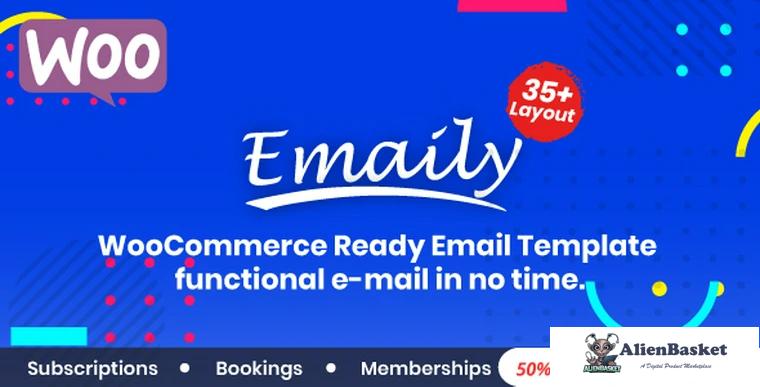 73103  Emaily v1.0 - WooCommerce Responsive Email Template