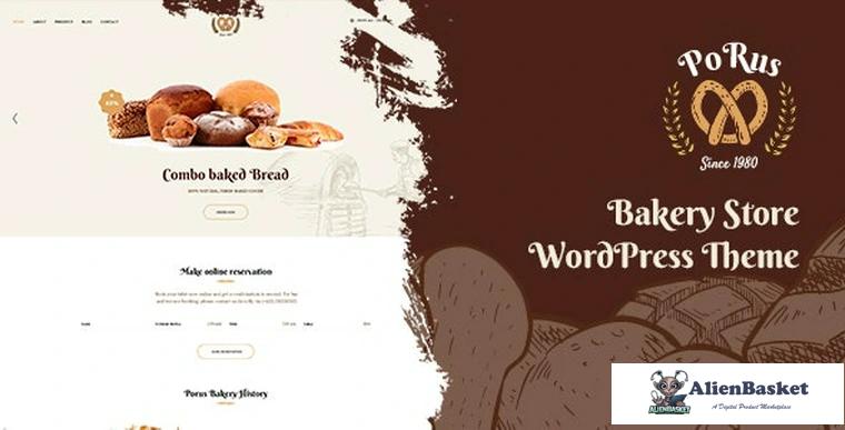 83718  Porus v1.0.1 - Bakery Store WordPress Theme