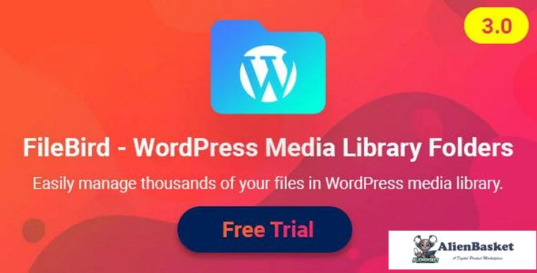 76096  FileBird v3.01 - WordPress Media Library Folders