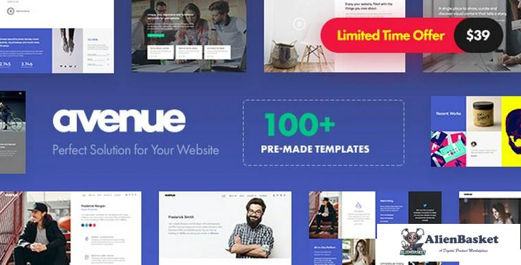 70171  Avenue v1.1 - Creative Multi-Purpose WordPress Theme