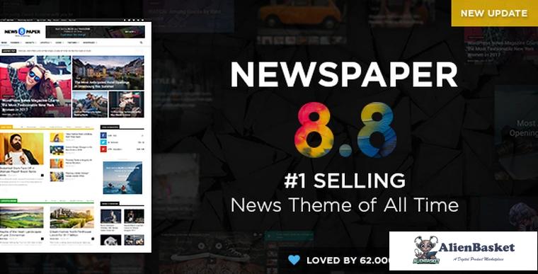 69770  Newspaper v8.8 - Wordpress News Theme