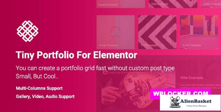 92531  Tiny Portfolio Widget For Elementor v1.0.7.4