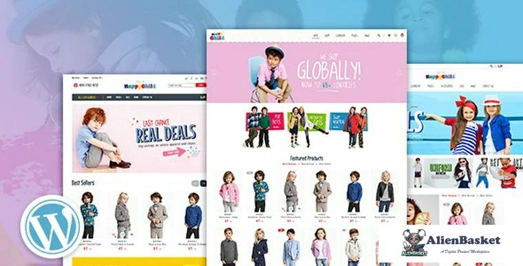 77877  HappyChild v1.0.7 - Multi Store Responsive Wordpress Theme