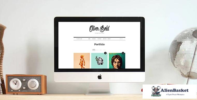 74221  Oliver v1.0.8 - Classic & Minimal Portfolio Theme