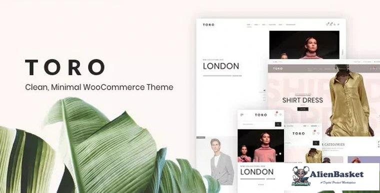 74483  Toro v1.0.1 - Clean, Minimal WooCommerce Theme