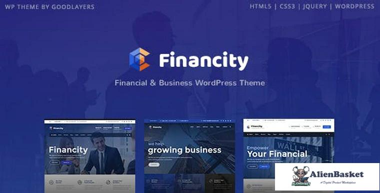 79527  Financity v1.2.3 - Business / Financial / Finance WordPress Theme