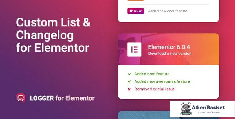 81951  Logger v1.0 - Changelog & Custom List for Elementor