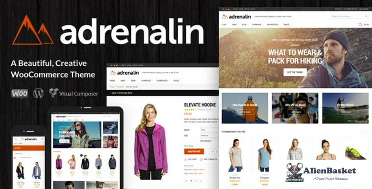 91792  Adrenalin v2.2.2 - Multi-Purpose WooCommerce Theme