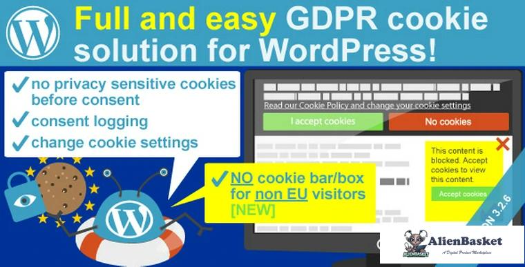 71011  WeePie Cookie Allow v3.2.6 - Easy & Complete Cookie Consent