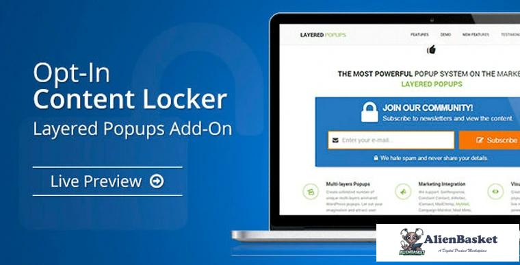 68791  Opt-In Content Locker v1.31 - Layered Popups Add-On