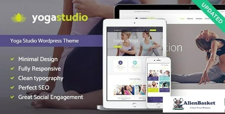 78954  Yogastudio v1.7.2 - Gym and Healthcare WordPress Theme