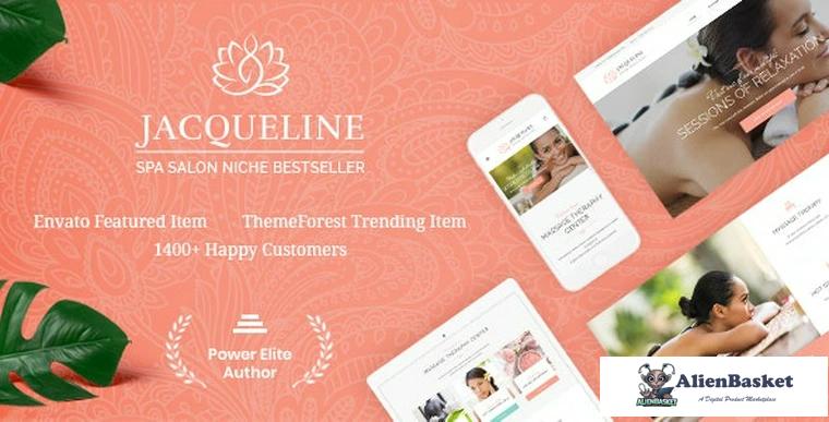 91546  Jacqueline v2.5.0 - Spa & Massage Salon Beauty WordPress Theme