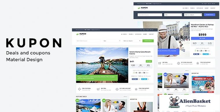 76119  KUPON v1.2.7 - WordPress Coupon Theme, Daily Deals, Group Buying Marketplace